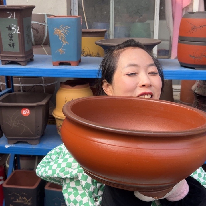 仿古鱼缸大花盆花盆花盆