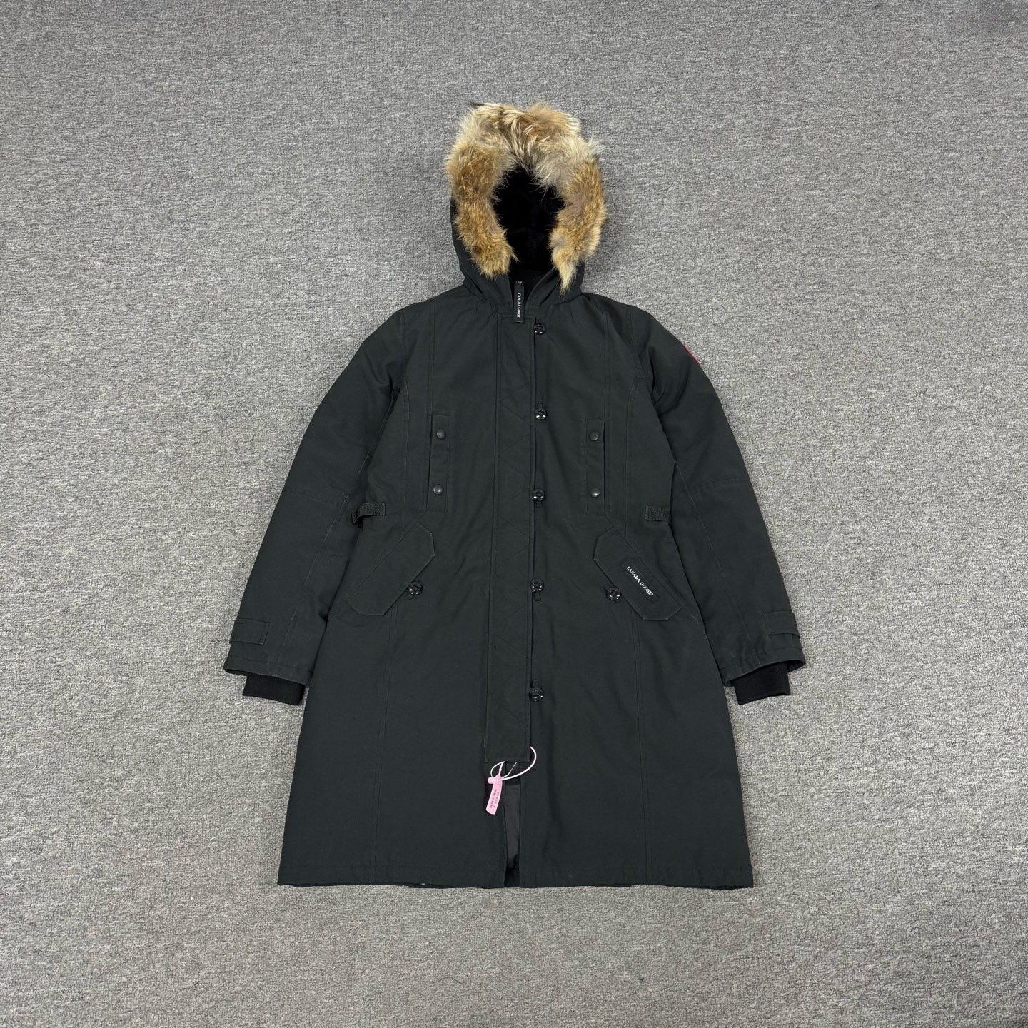 99新 AMIPARIS 加拿大鹅 长款 羽绒服 s码