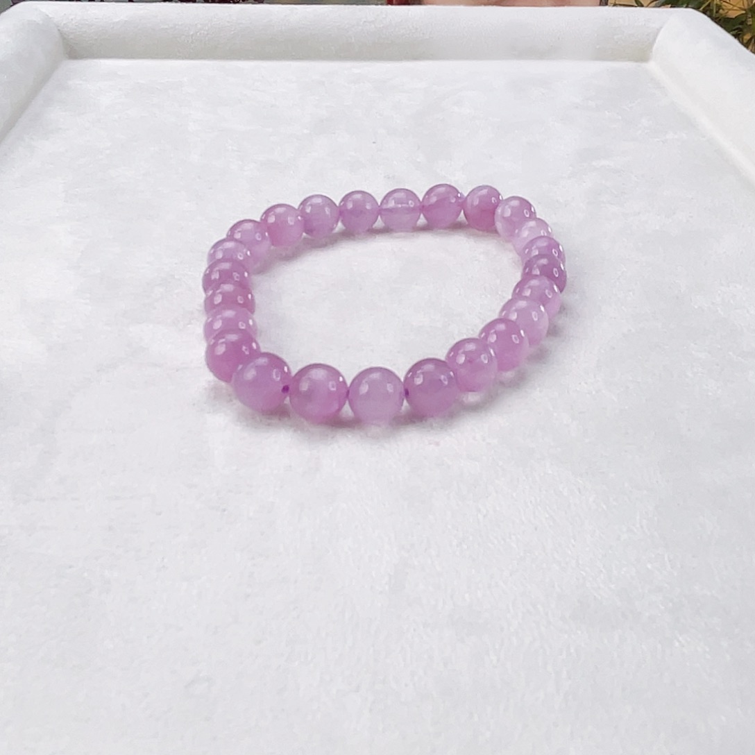 辉石手链未镶嵌紫锂辉7.8