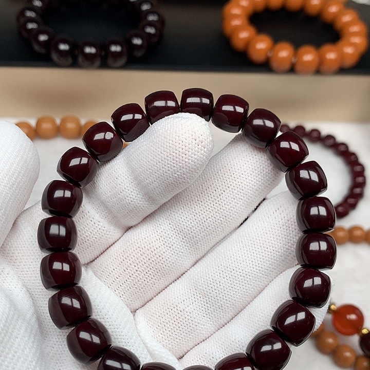 心***念猴头核桃手串直切