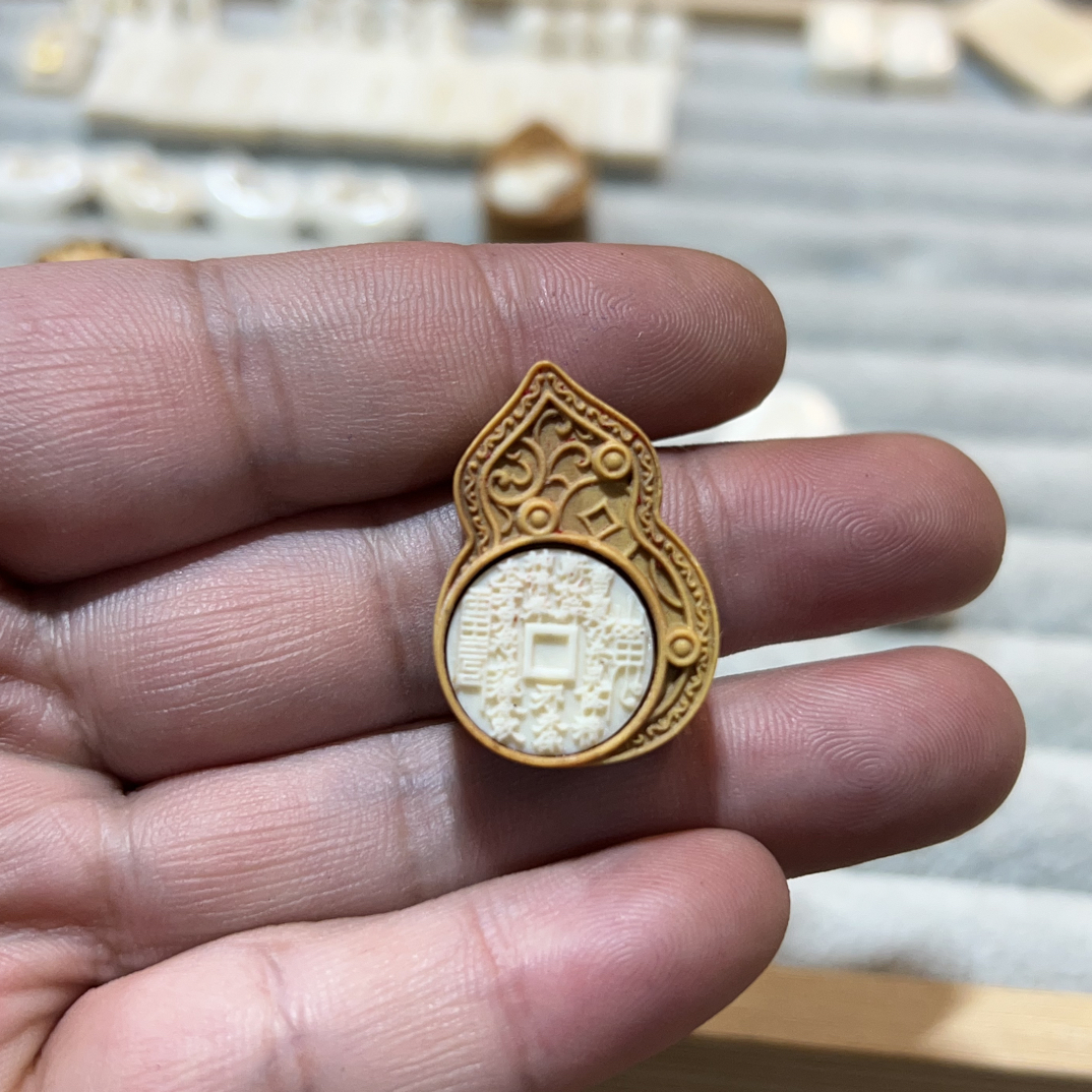 泥塑葫芦把玩件挂件