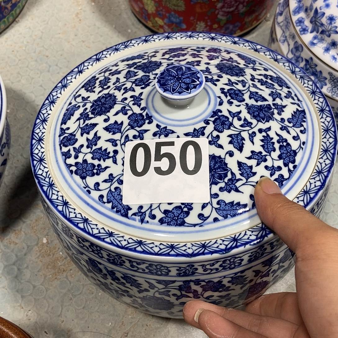 瓷片景德镇陶瓷罐050