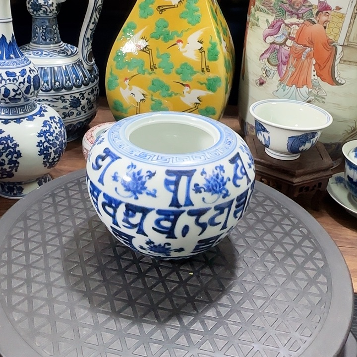 恭喜发财精品陶瓷