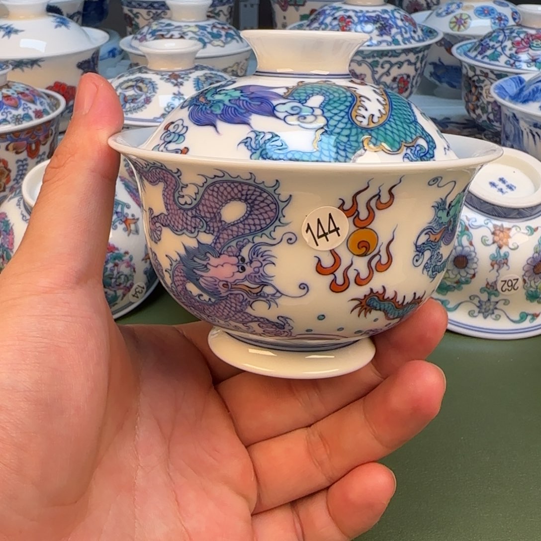 彦祖纯手工手绘茶具144