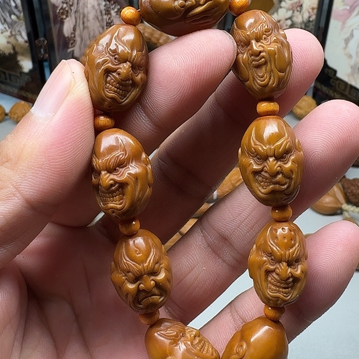 橄榄核手串/手链福利恶僧