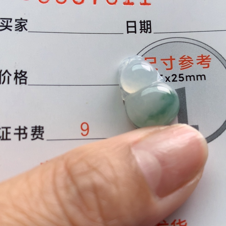 翡翠颈饰未镶嵌天然翡翠