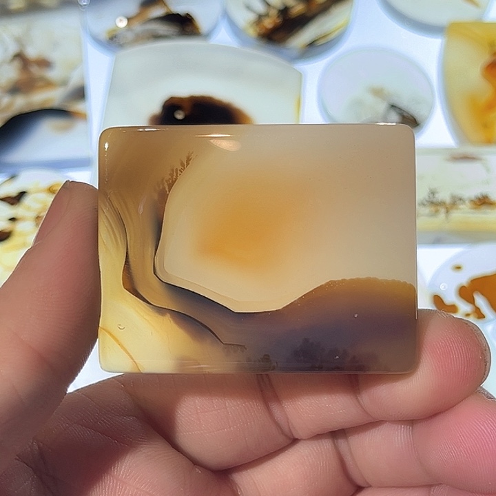 玛瑙/玉髓未镶嵌吊坠(不含链)