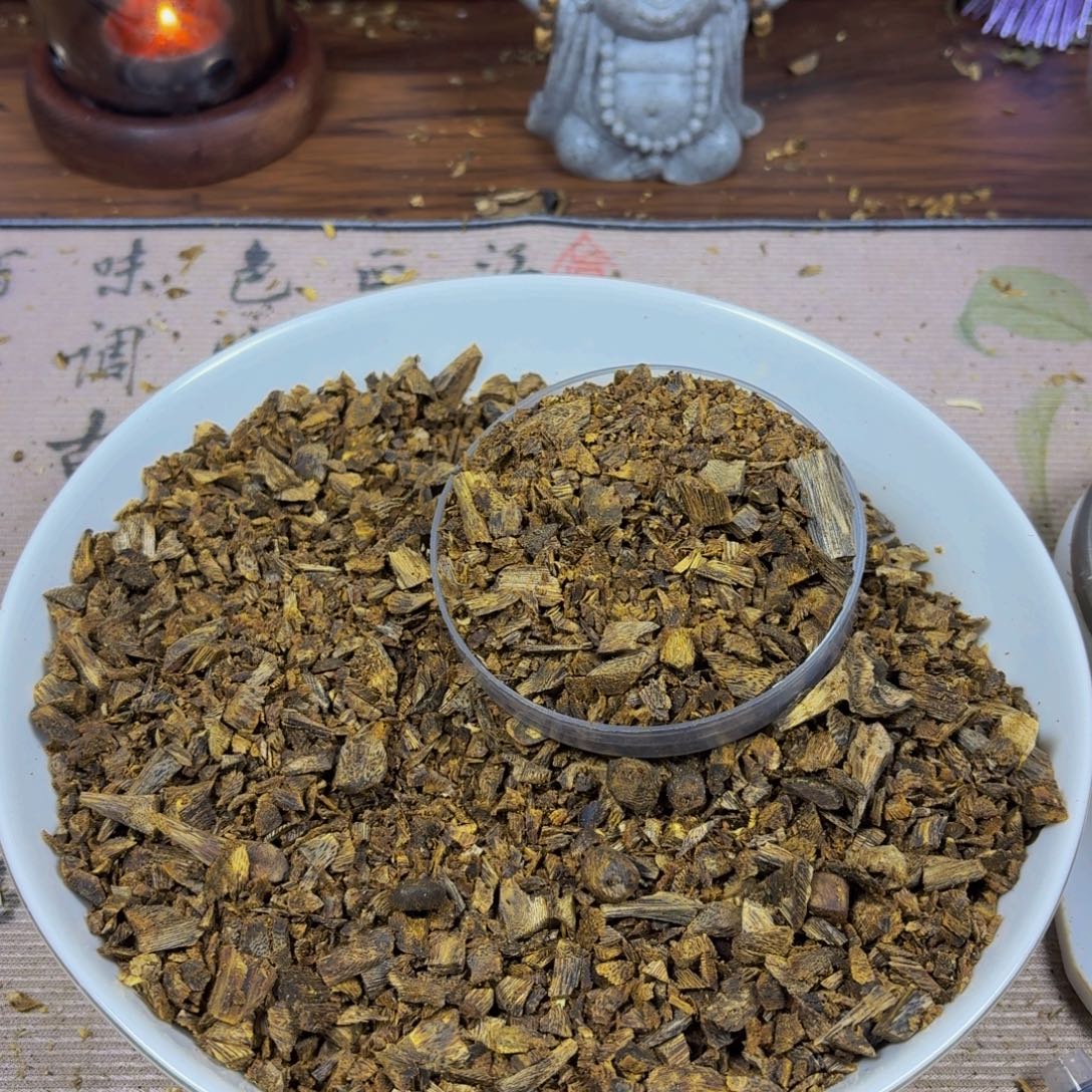 e***l线香红金猊树丁碎料100克