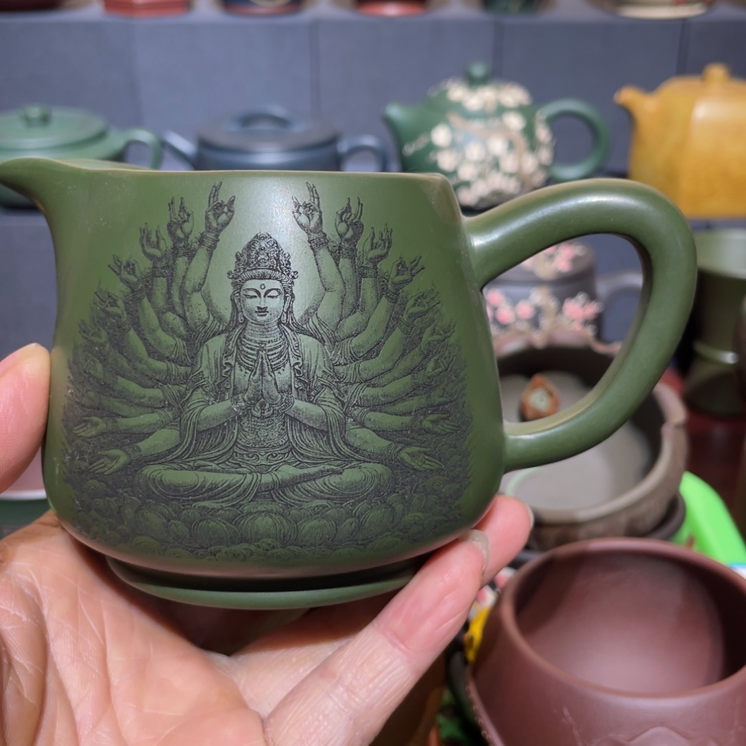 原矿紫砂手工主人杯