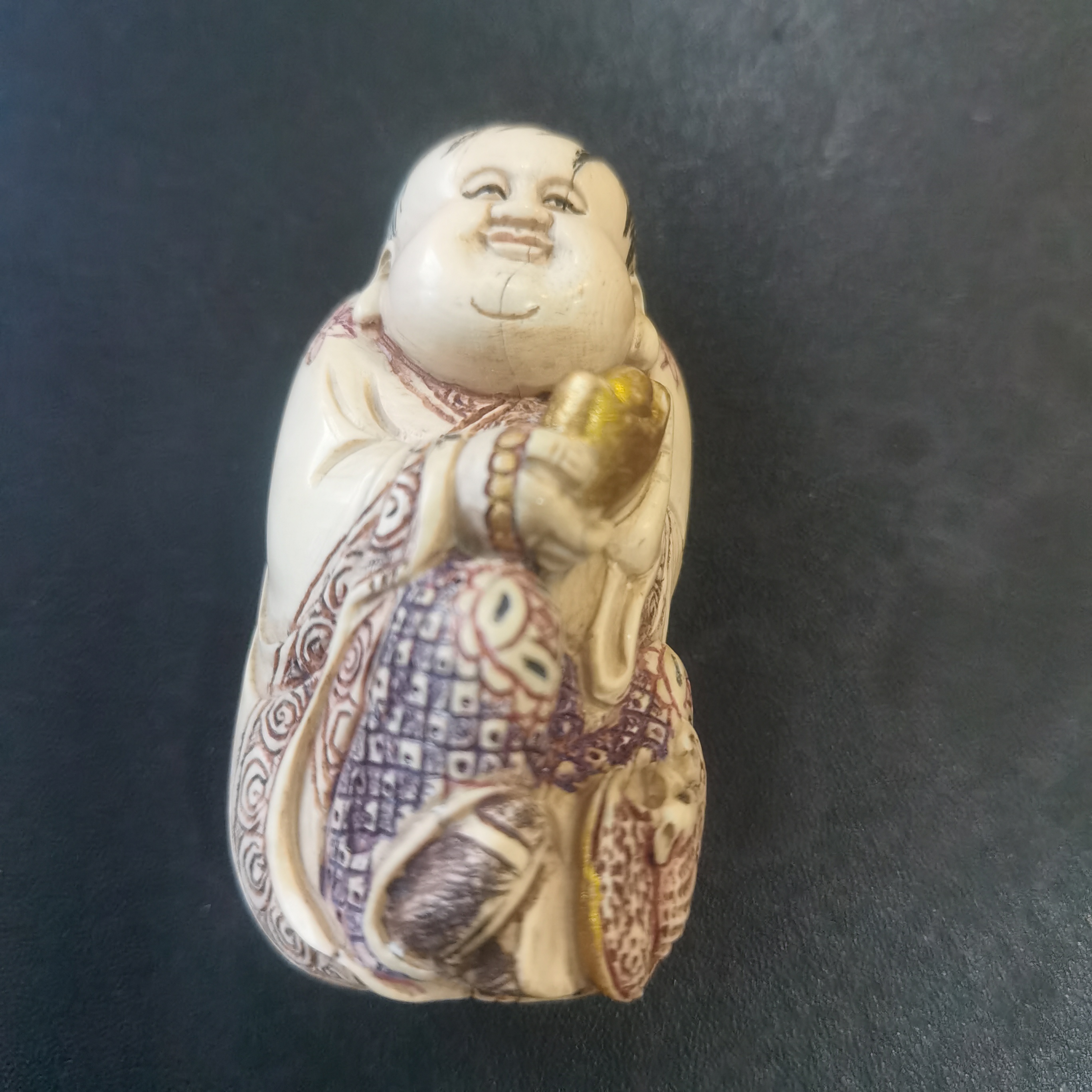 猛犸猛犸雕刻手把件ZL647