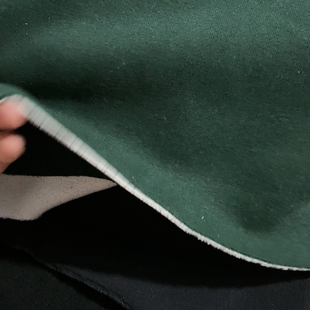 墨绿色奥利绒2米长带螺纹