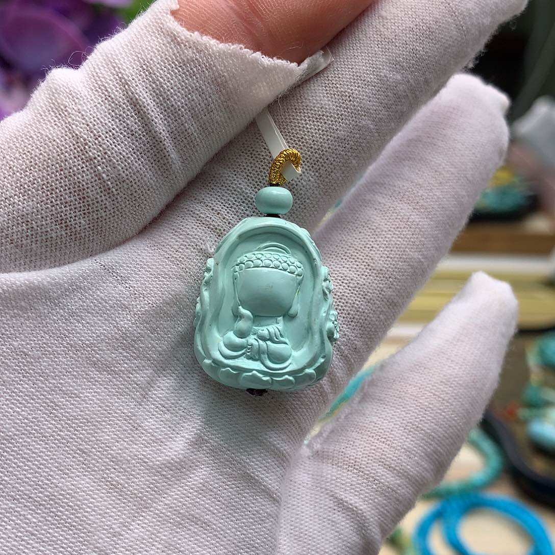 绿松石未镶嵌配饰