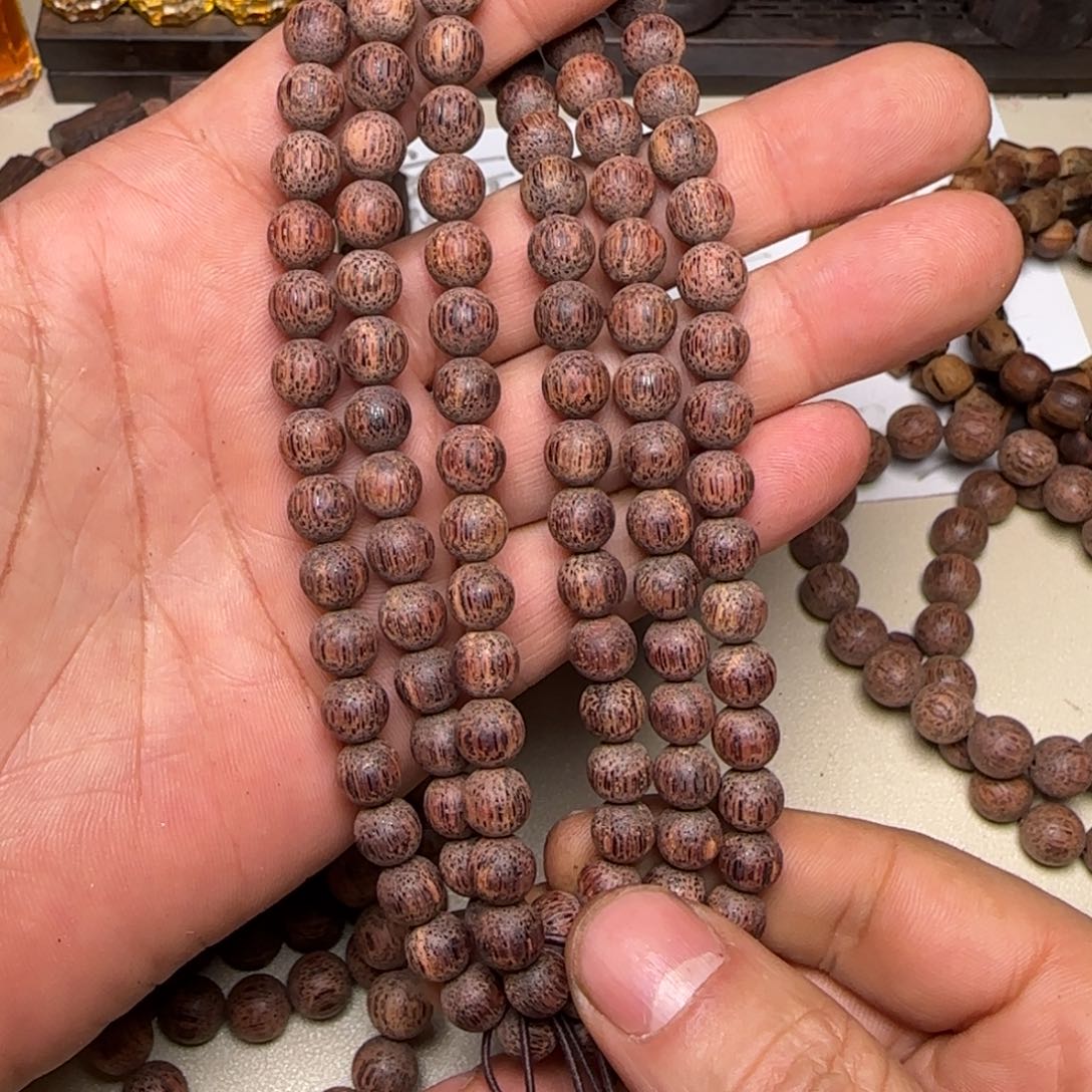 降真香其他y8降真香0.8*108圆珠手串