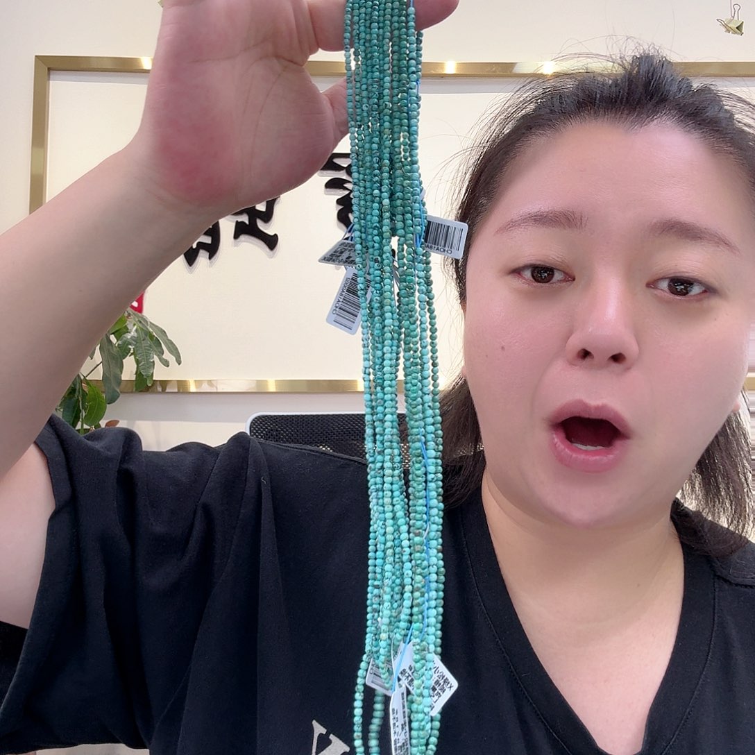 未镶嵌绿松石珠宝奇石5 多样性发货发其一