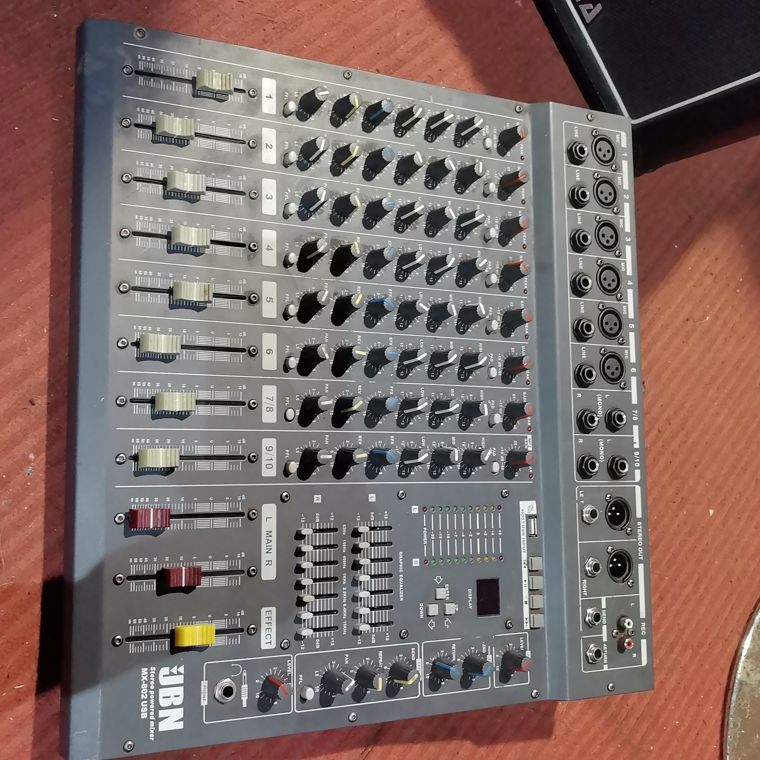 8新  JBN调音台MX-802不保好不包邮