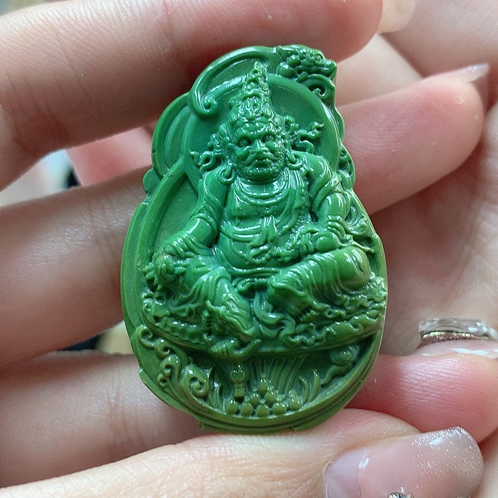 绿松石珠宝奇石未镶嵌一**花