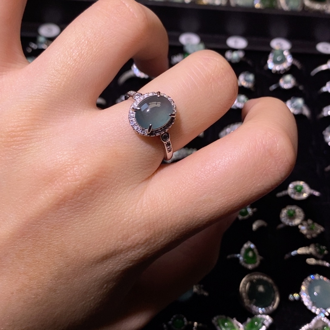 翡翠未镶嵌颈饰天然