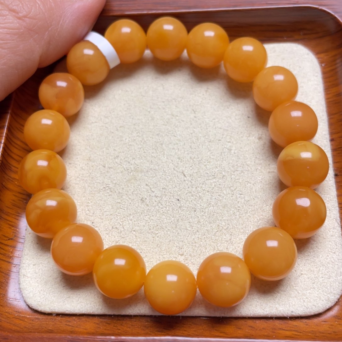 蜜蜡手链未镶嵌手串