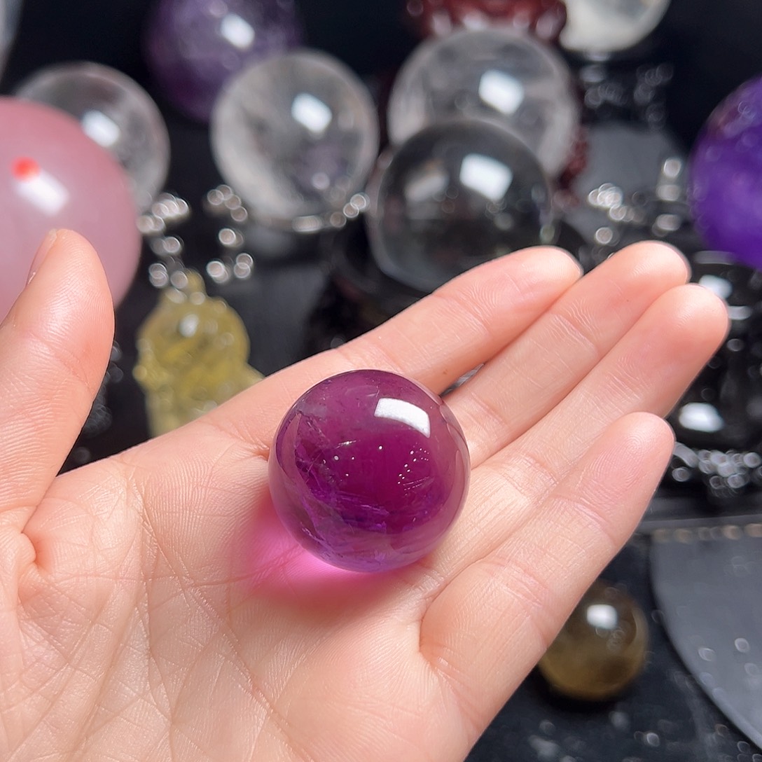 水晶摆件球未镶嵌C****?