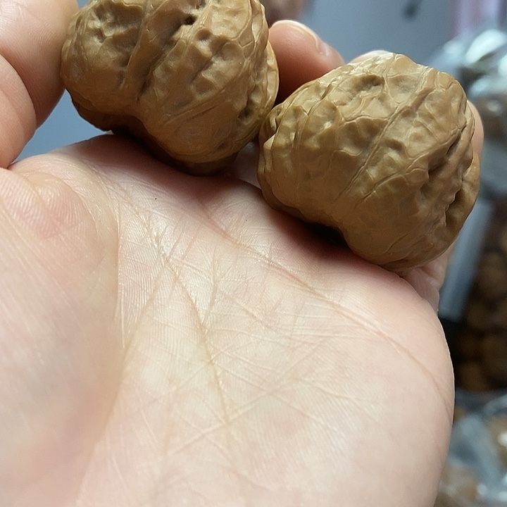 把件文玩核桃37红皮蛤蟆头