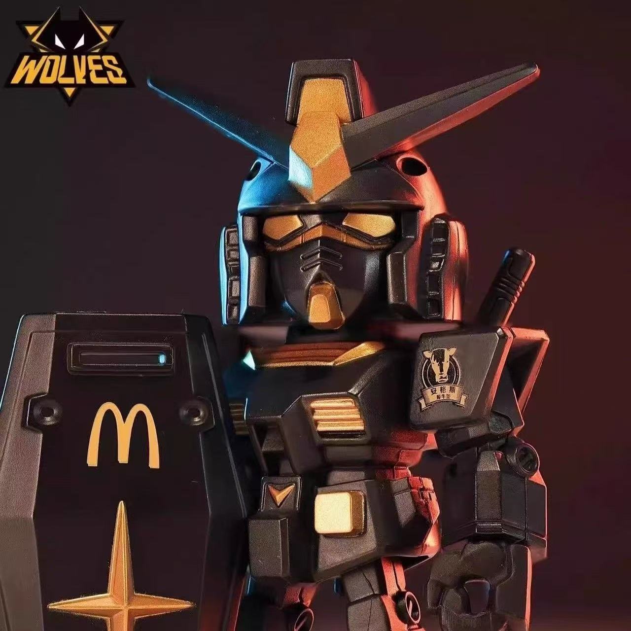 【亿点潮玩】麦当当高达模型 