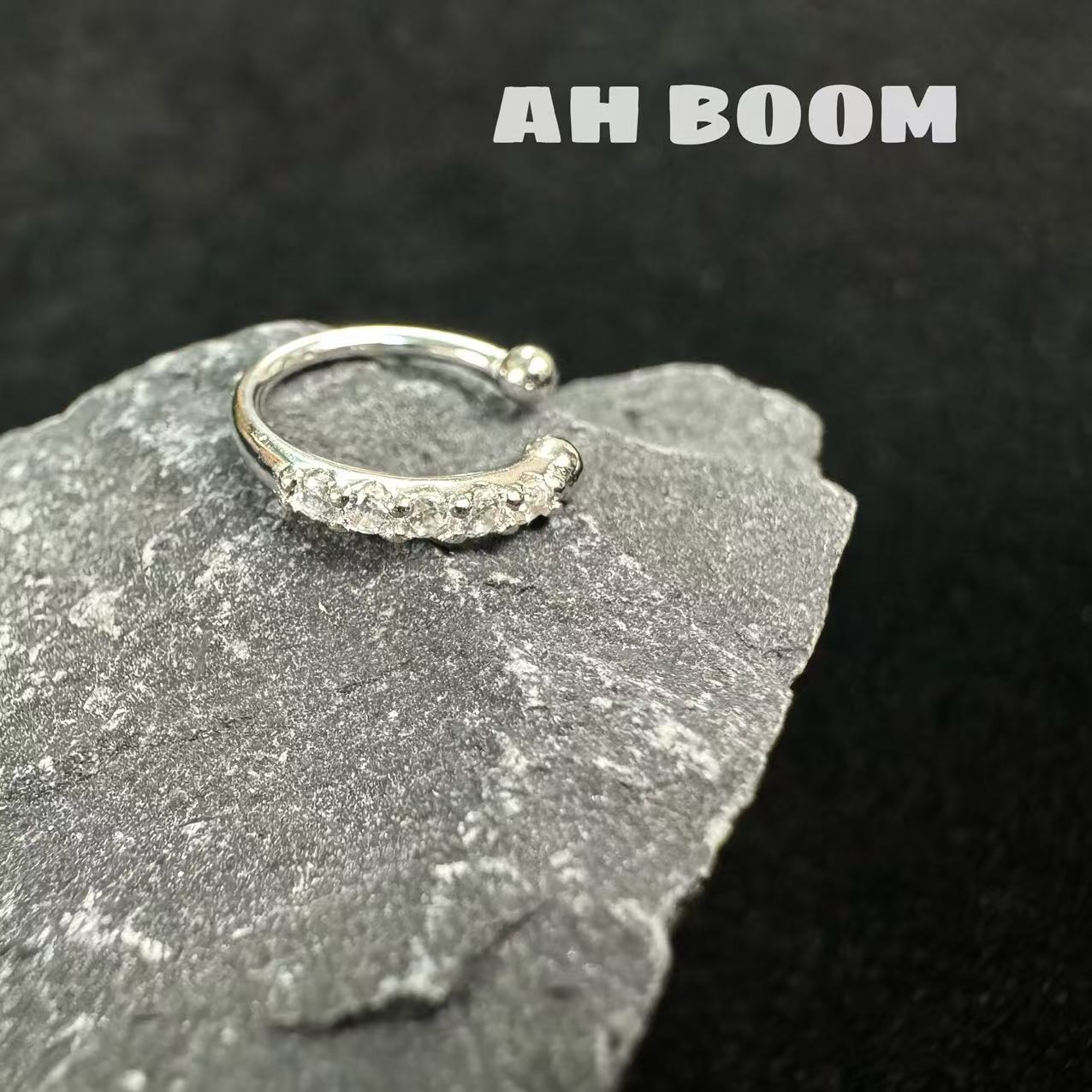 925银银制品 【闪钻耳骨夹】单只气质百搭小众个性简约素款耳饰G168