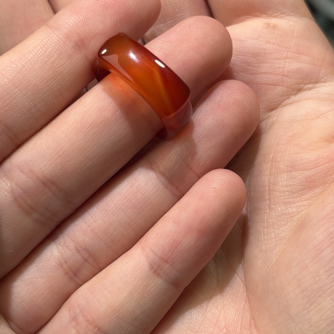 玛瑙/玉髓颈饰未镶嵌姜*