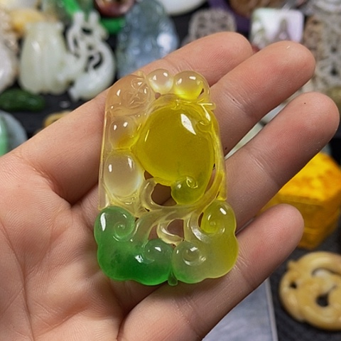 紫金钵盂菩提吊坠