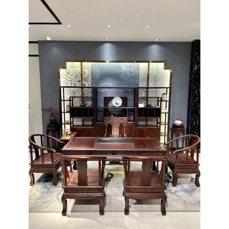 南美酸枝金师茶台