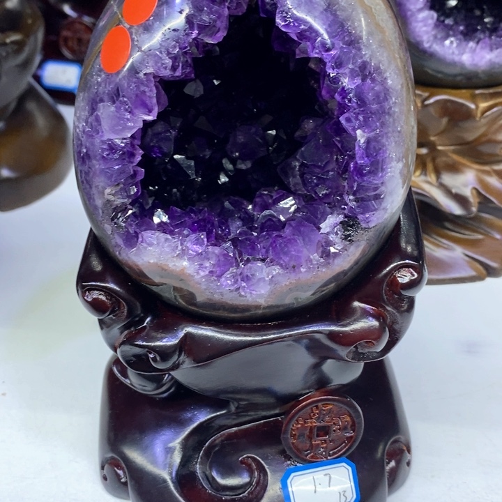 紫晶小葛恐龙蛋未镶嵌