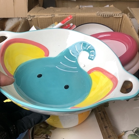 盘陶瓷制品满25拼单发货默认微瑕