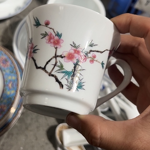 瓷其他咖啡杯一个陶瓷