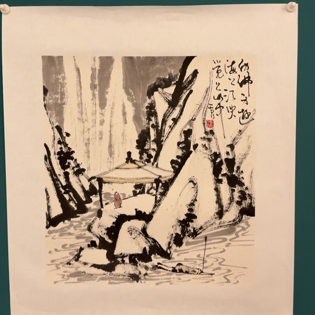 国画雷公老师作品画作