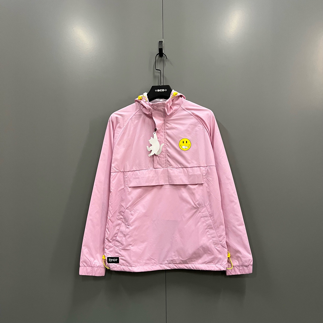 99新 maje (ll) RIPNDIP 笑脸悬挂猫夹克 S码bc011861