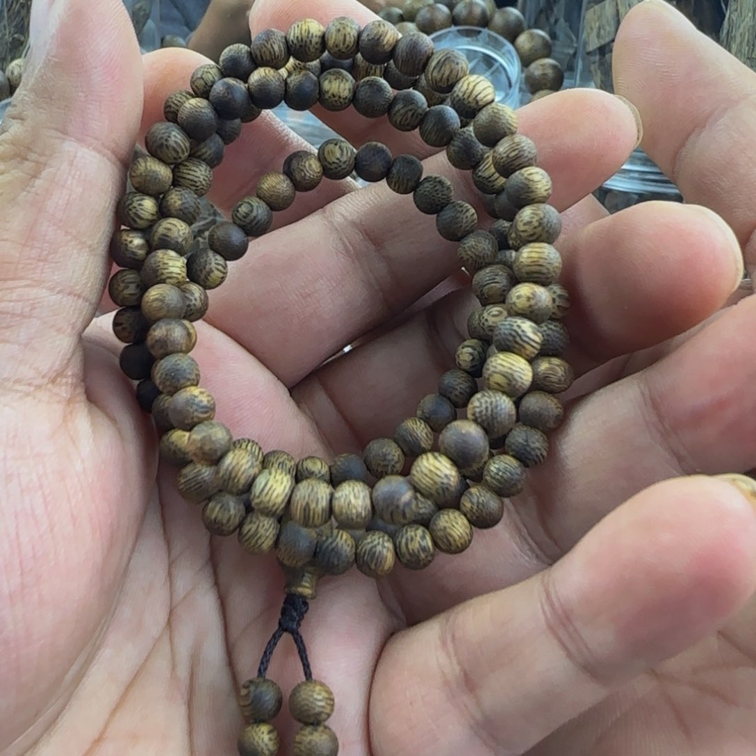 沉香手串卡0.5圆珠多圈多样性发一