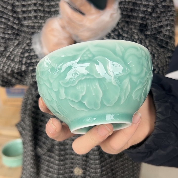 小米茶器龙泉青瓷