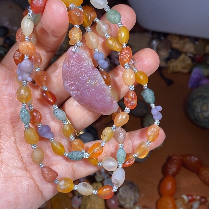 玛瑙/玉髓珠宝半成品未镶嵌