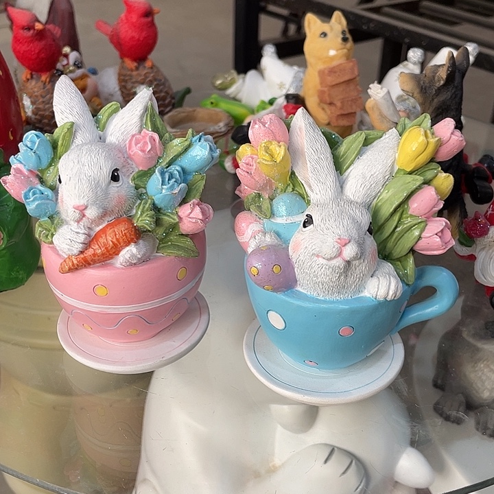 瓷片样品样品样品郁金香兔子