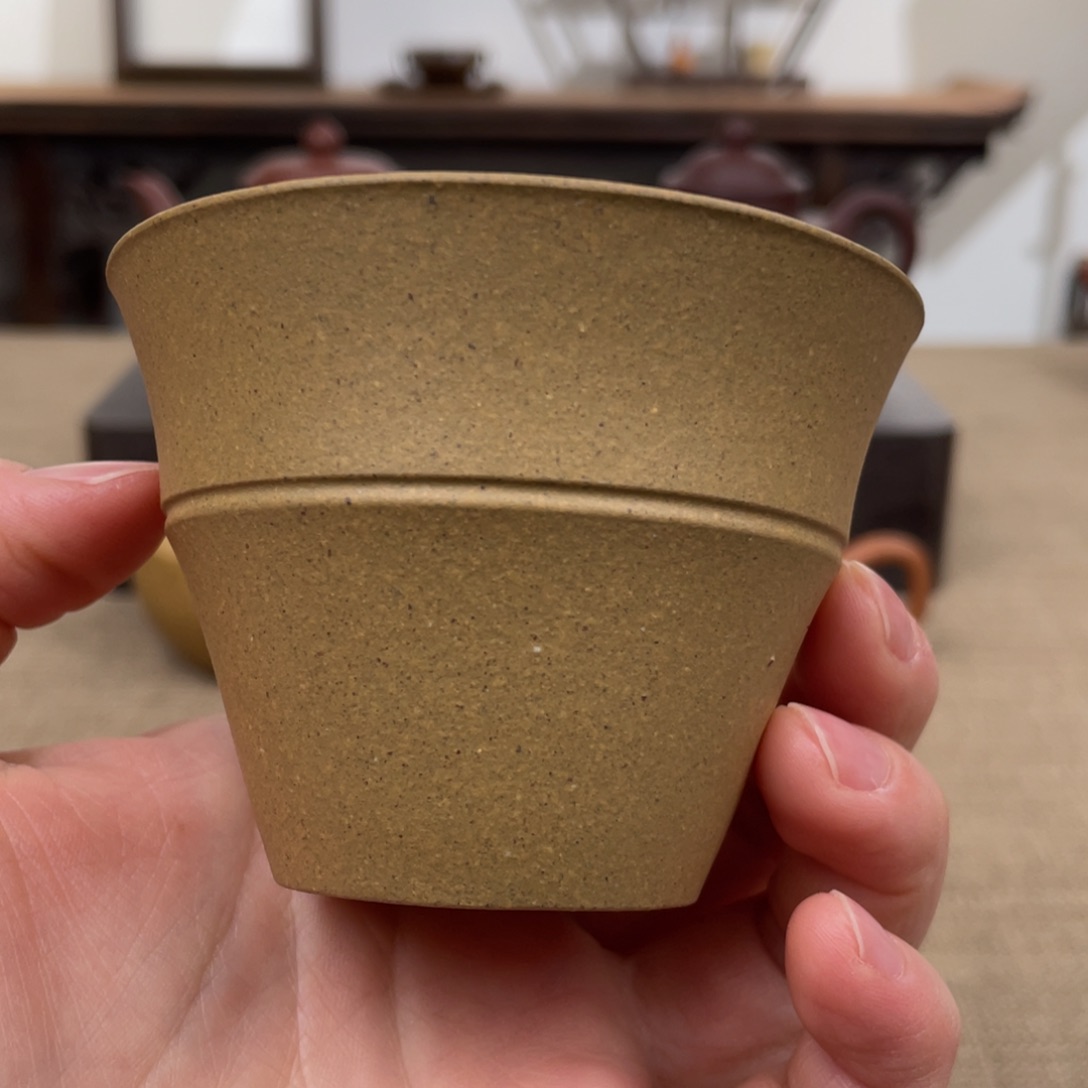 紫砂茶杯紫砂杯，段泥，100毫升