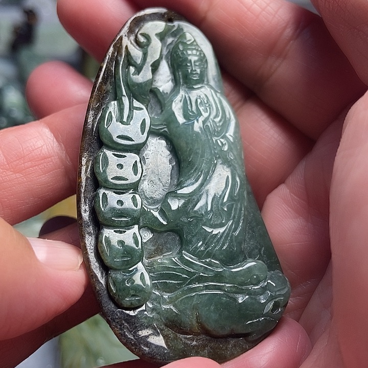 翡翠吊坠(不含链)未镶嵌