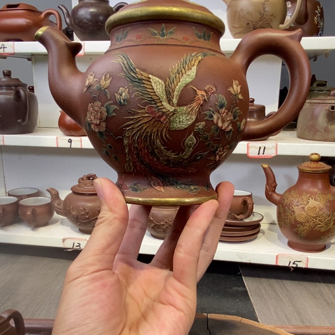 茶壶紫砂含**顺宜兴紫砂壶