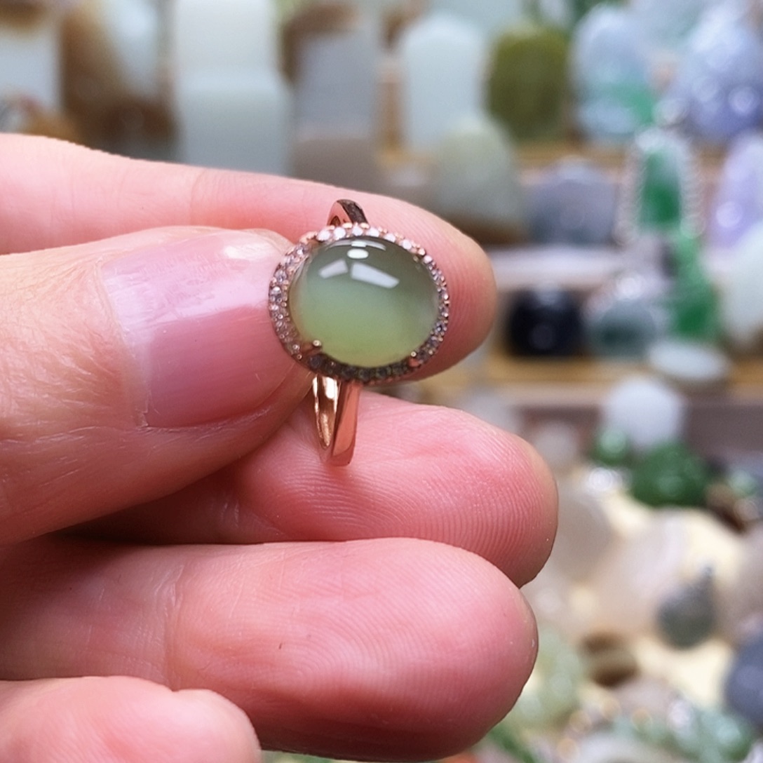 和田玉戒指未镶嵌