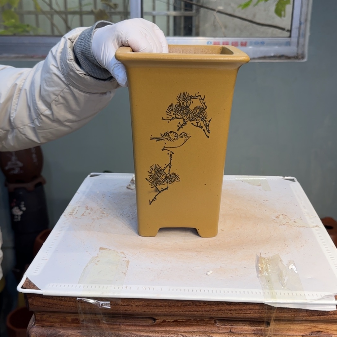 紫砂花盆紫砂口径16