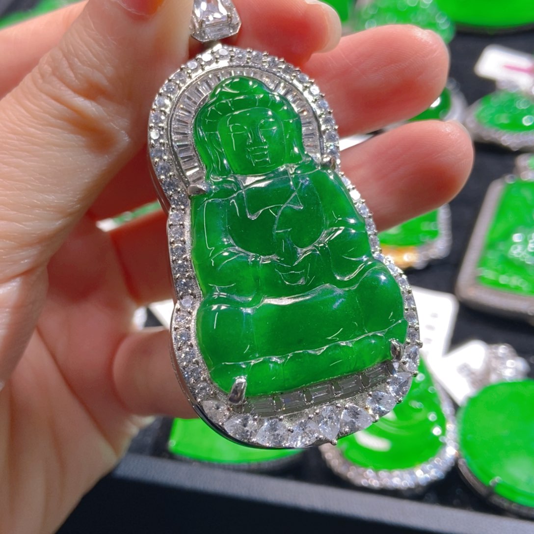 翡翠吊坠(不含链)未镶嵌