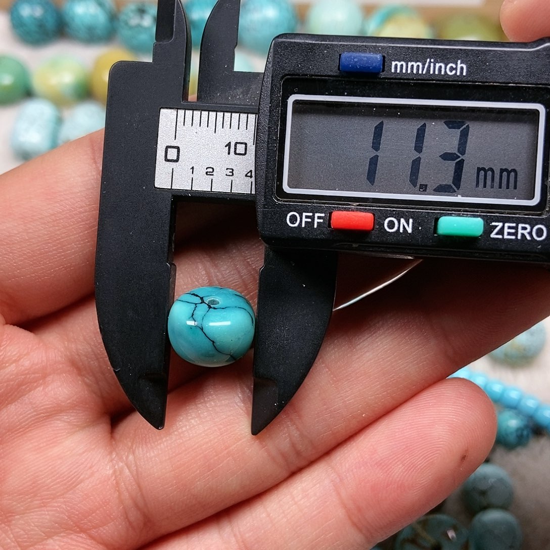 未镶嵌绿松石珠宝半成品