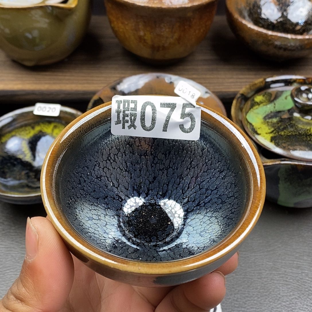 茶盏微瑕建盏主人杯子