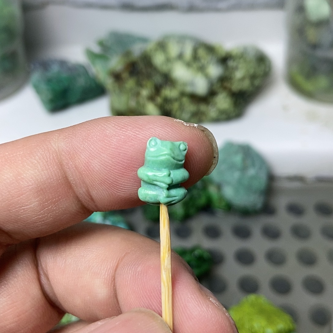 绿松石珠宝奇石未镶嵌