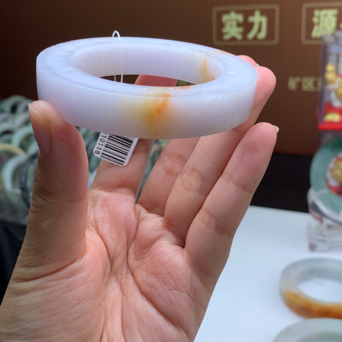 定制翡翠翡翠未镶嵌撒金