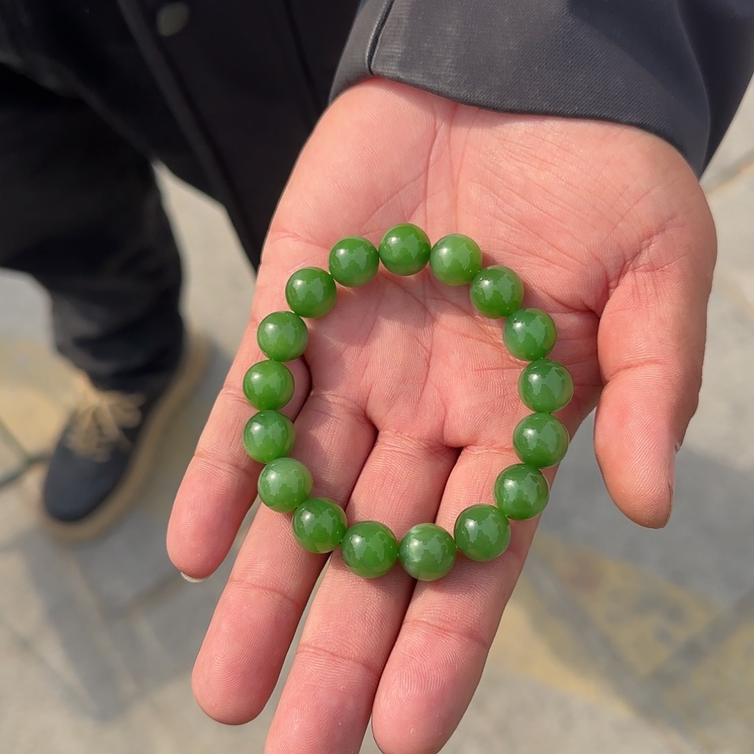 和田玉手链未镶嵌