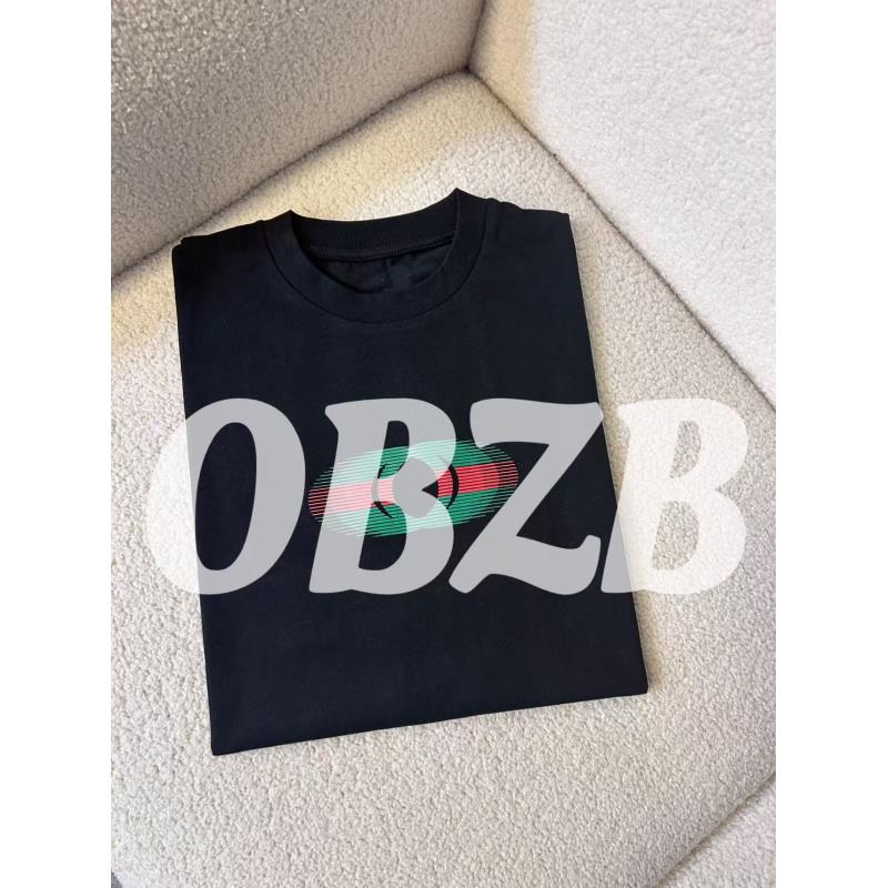 OBZB【G黑色短袖】修身舒适百搭内搭外穿新款男女同款2034